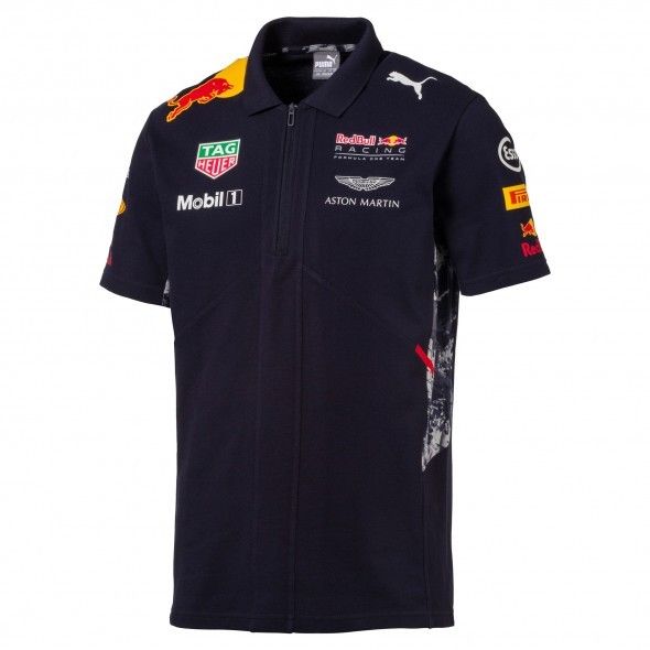 Red Bull Racing Formula 1 Men’s Blue Team Polo | Buy Online With ...